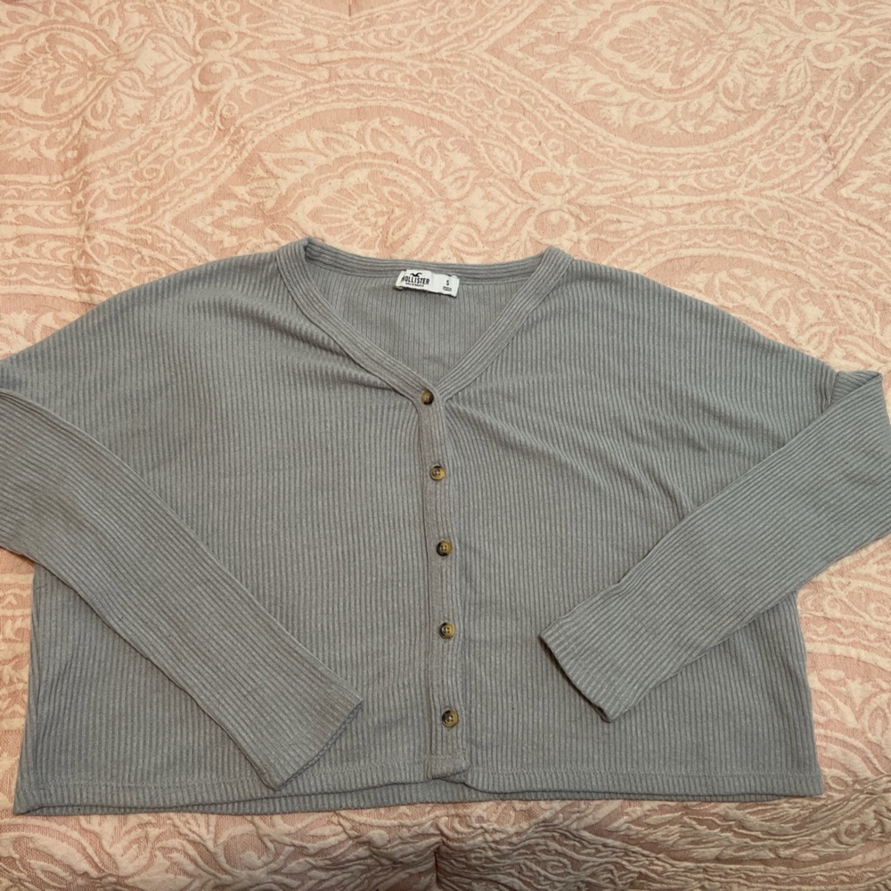 Grey Hollister sweater